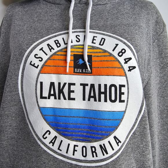 Other - Lake Tahoe California M Heather Gray Retro Style Graphic‎